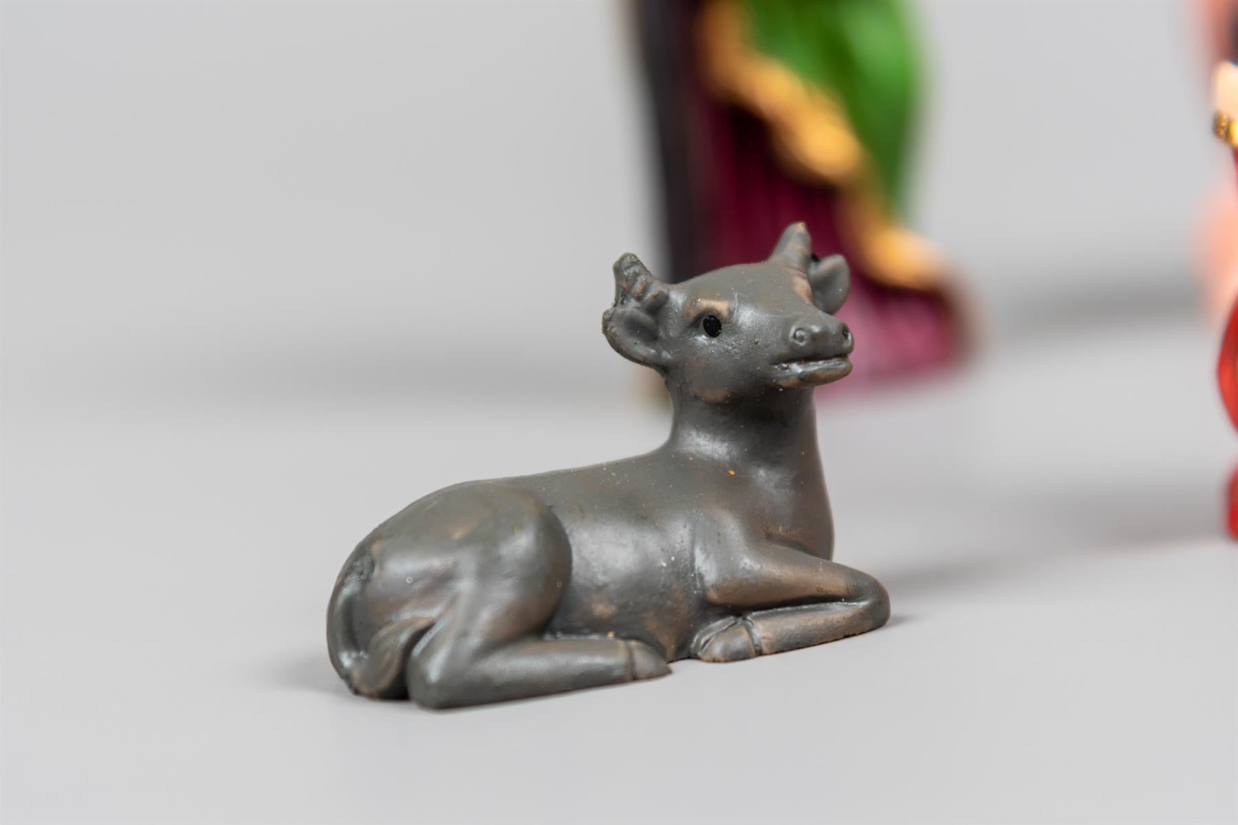 10Pcs Nativity Figures Set Christmas Traditional Jesus Birth Movable Decorations