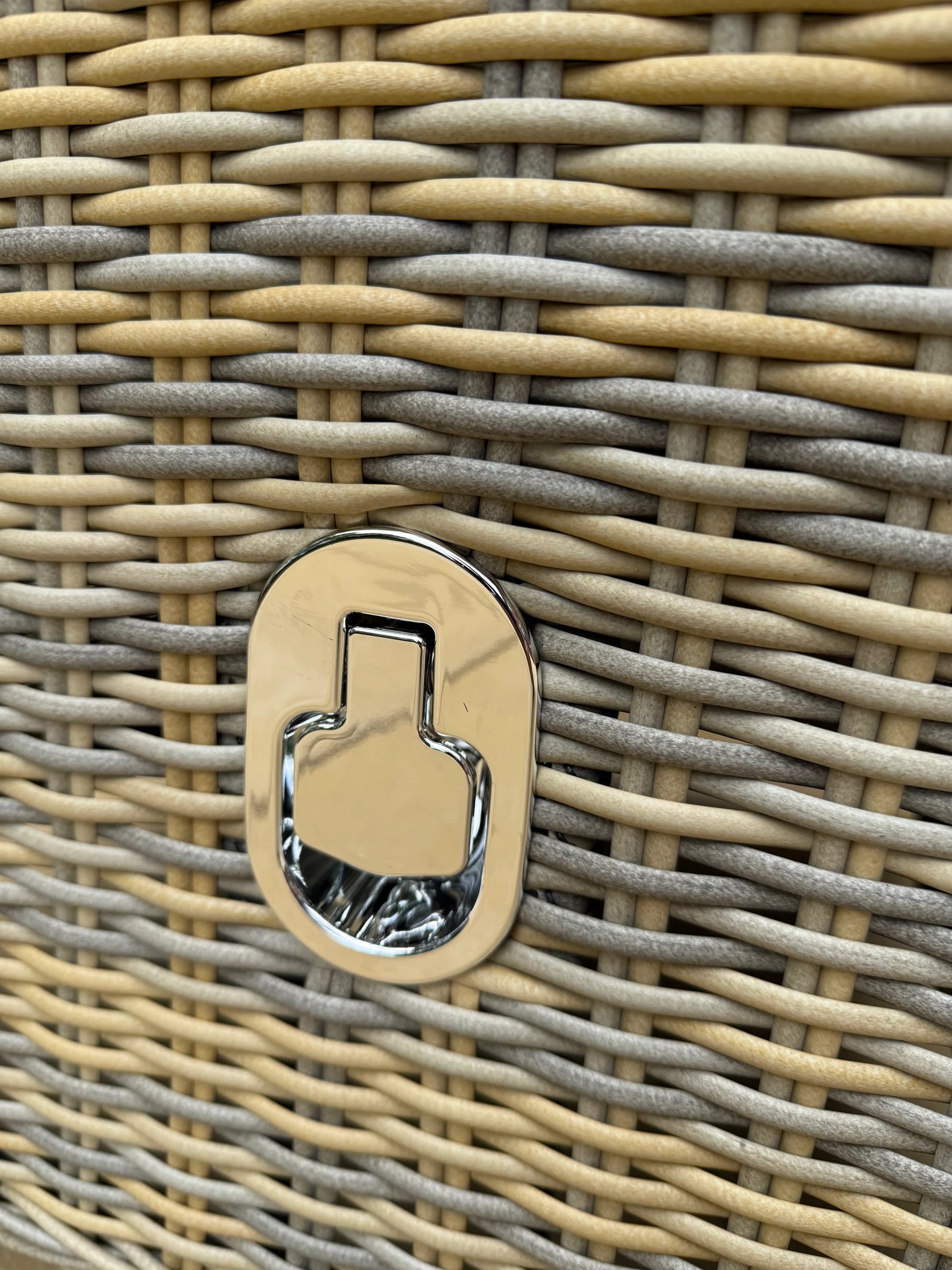 Monte Carlo Luxury Recliners Garden Rattan Bistro 5Pcs Set Beige