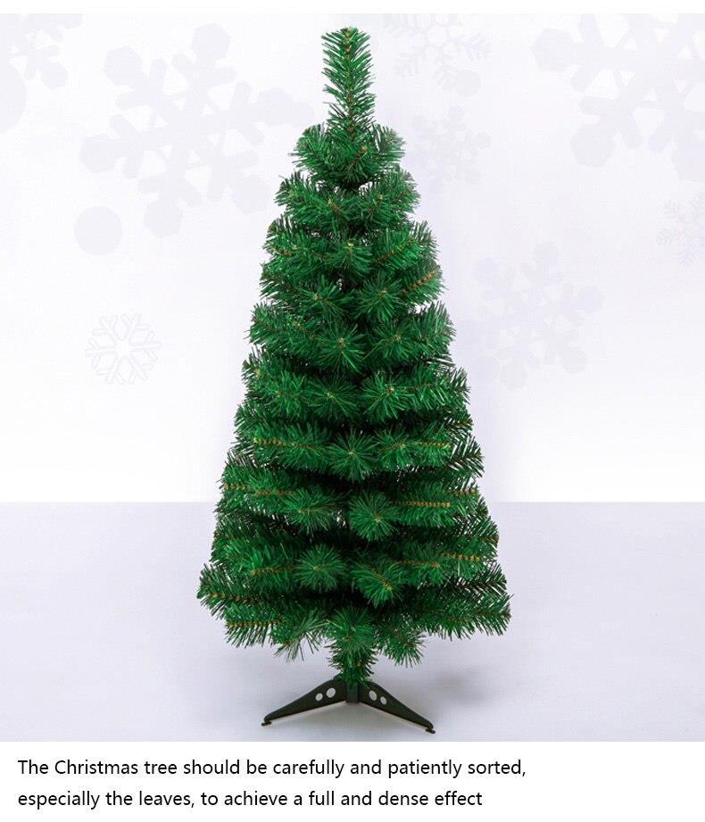 4FT Green Christmas Tree Artificial PVC Pine Tips Stand Holiday Home Decorations
