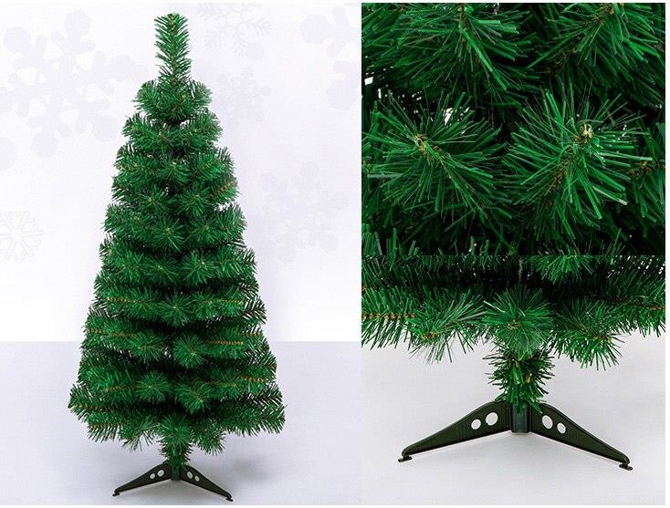 4FT Green Christmas Tree Artificial PVC Pine Tips Stand Holiday Home Decorations
