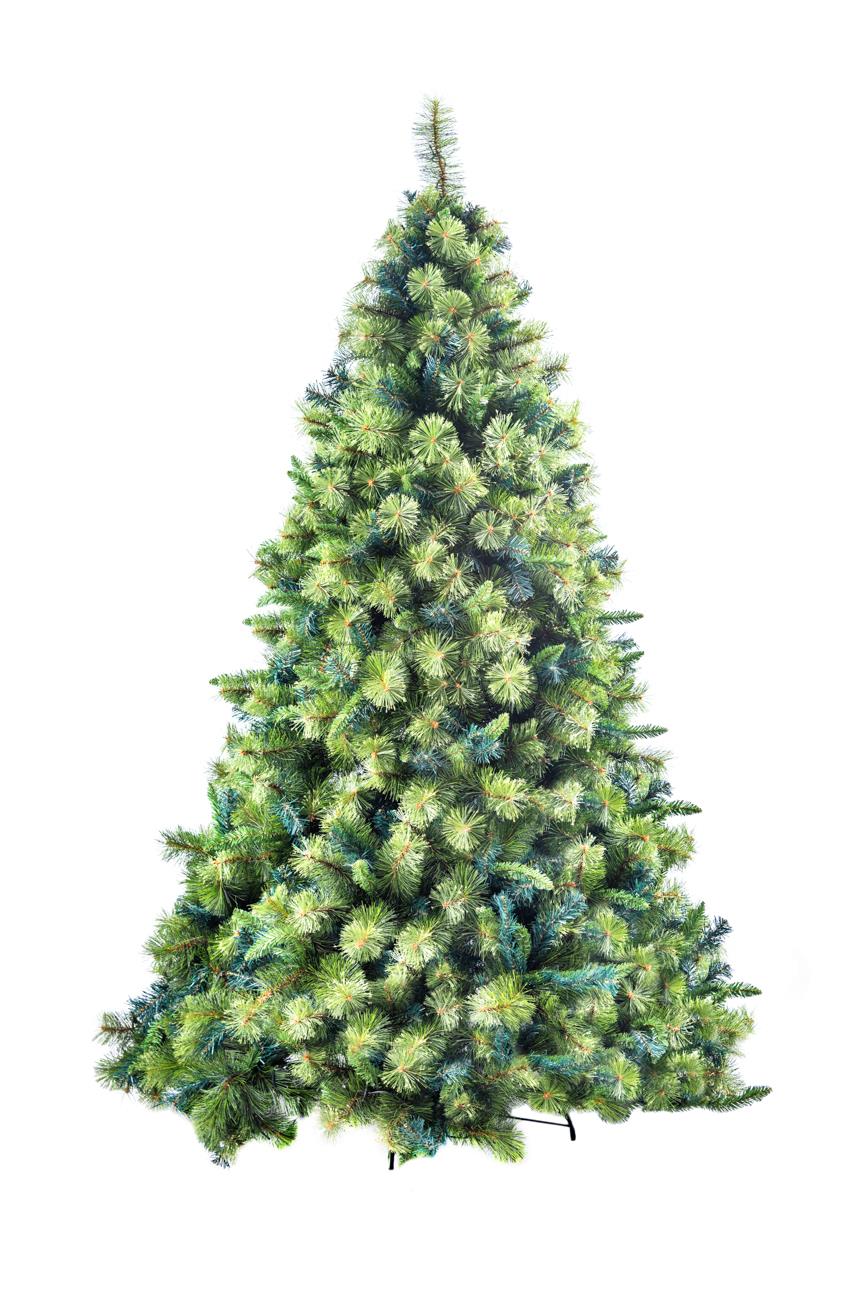 Kentucky Pine Green Pencil Needle Tips Plain Bushy Artificial Christmas Tree Holiday Premium Home Xmas Festive Decorations, PVC, 7FT