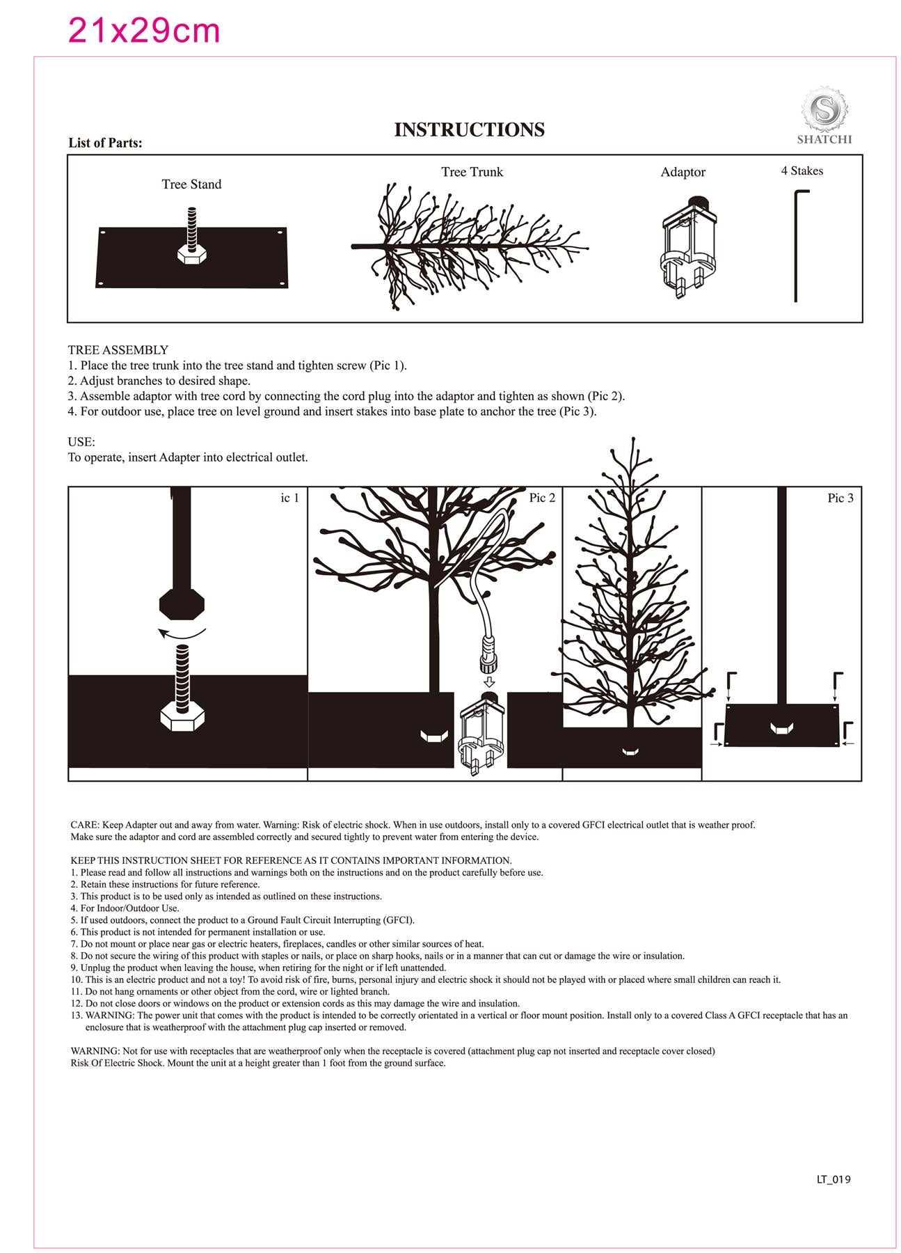 Pre-Lit White Twig Tree Cool LED Lights Metal Frame Christmas Decoration Festive Indoor Birch Xmas Large Home Décor, 3ft