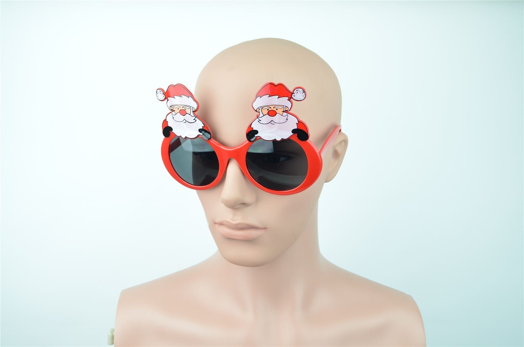 Santa Novelty Glasses Theatrical Dress up Costume Summer Funny Eye wear