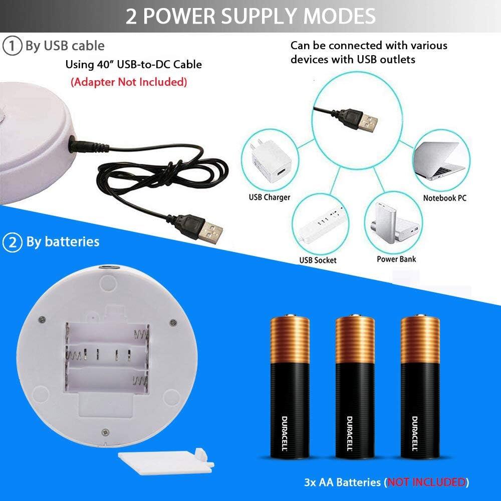 Christmas Bonsai Twig Tree Birch 108 LED Light Tabletop Lamp B/O Xmas Decor 50cm
