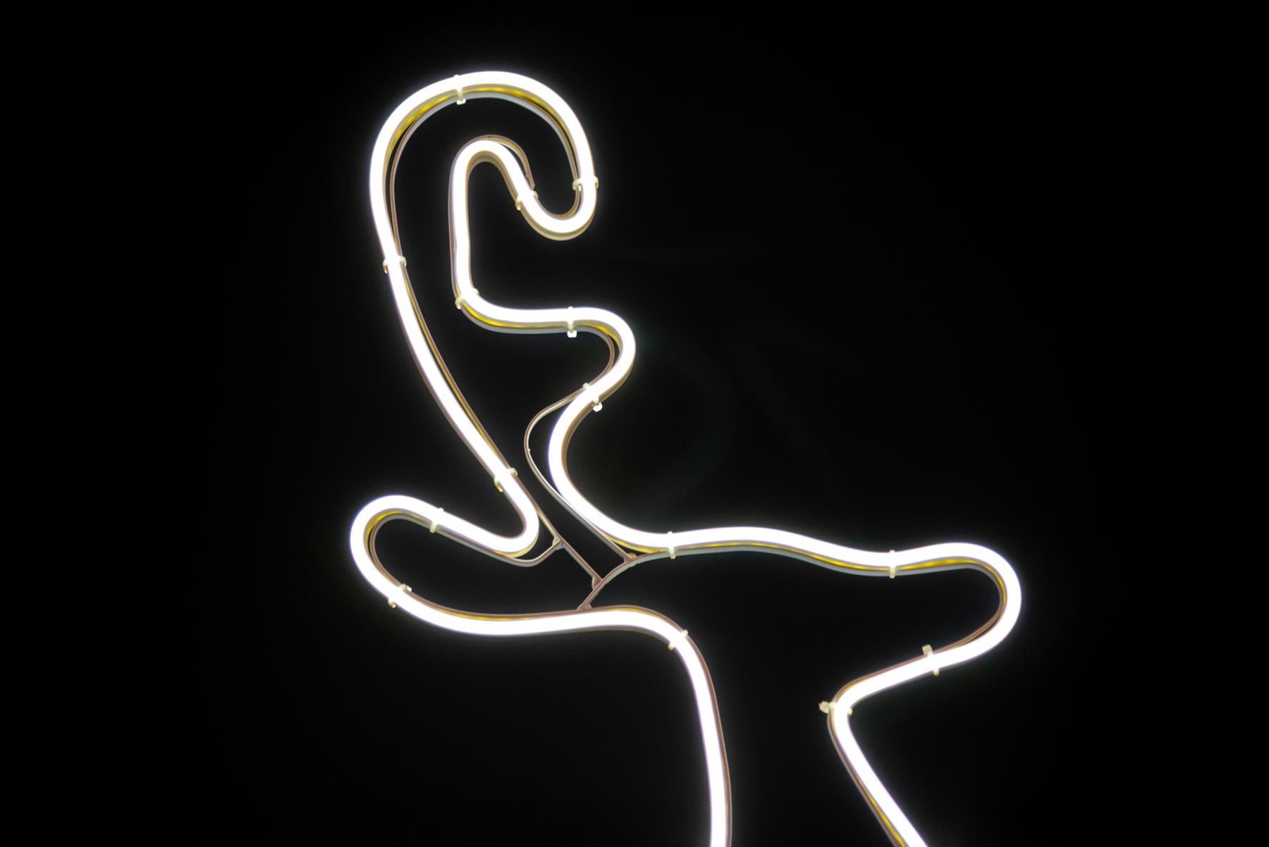 Reindeer Rope Light Silhouette-Cool White 74 X 40Cm