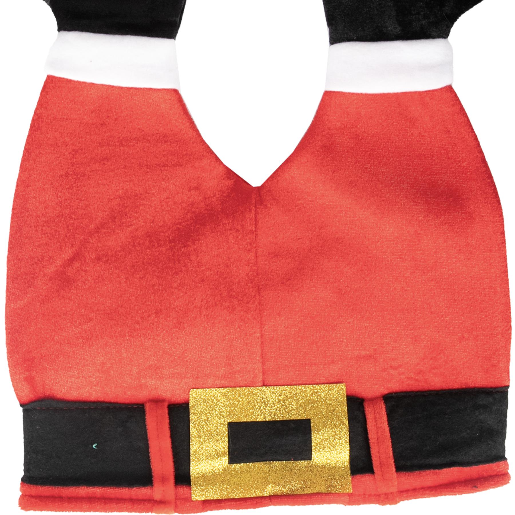 Santa'S Legs Hat - 38Cm
