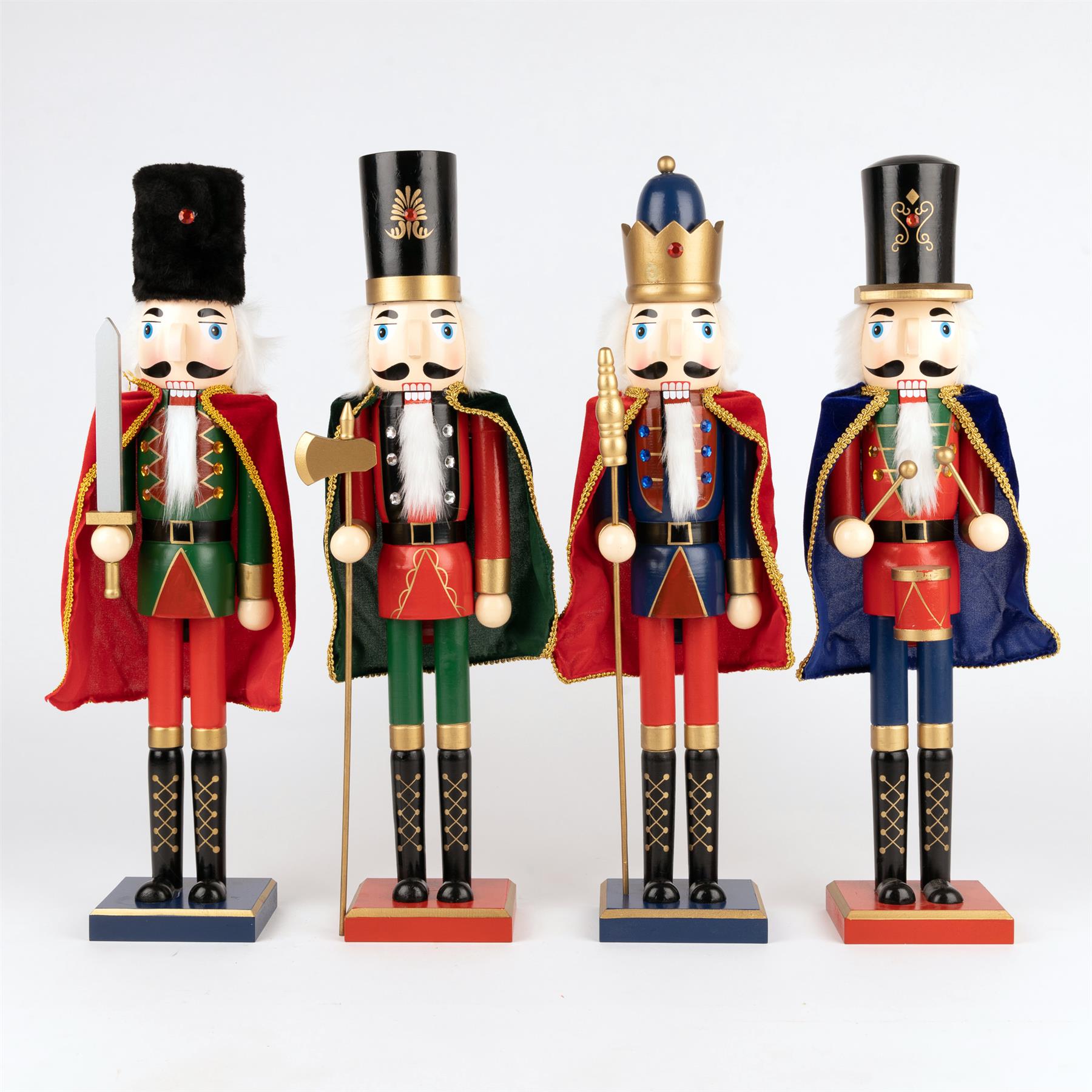 Wooden Nutcrackers Figures Christmas Ornament Any One 60Cm