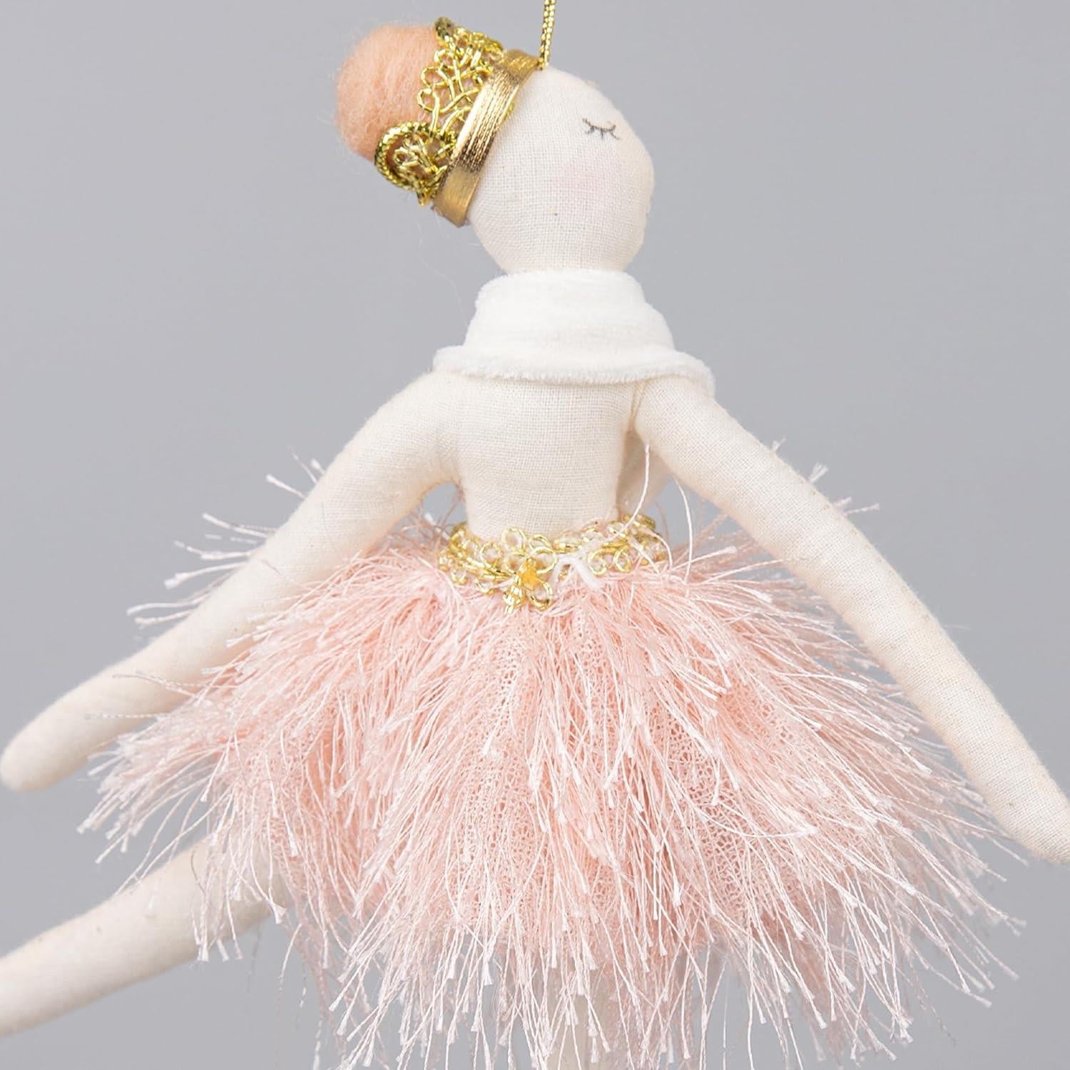 Ballerina Pink 14X20Cm - Christmas Hanging Decoration
