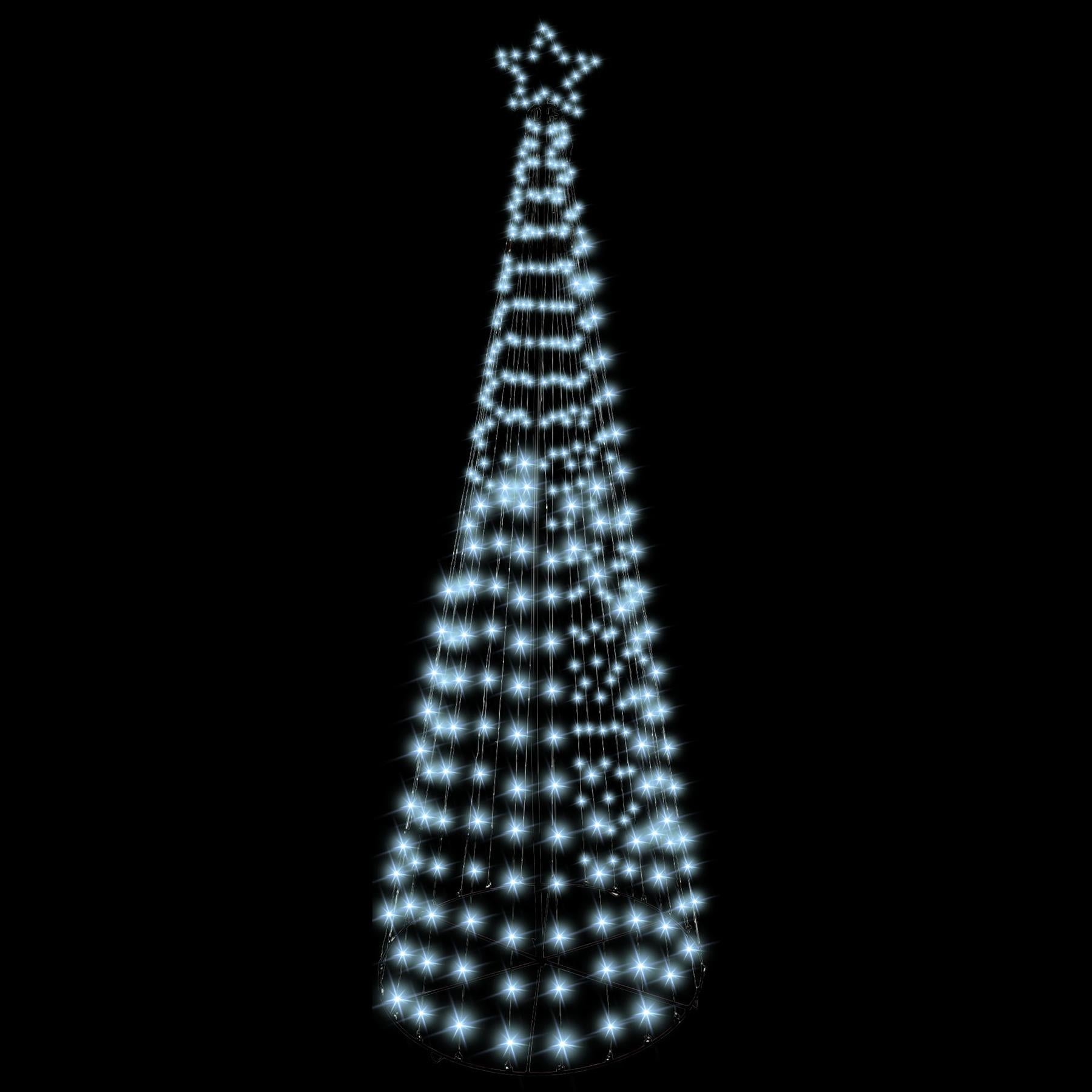 1.4M Outdoor Maypole Christmas Tree W 200 Leds