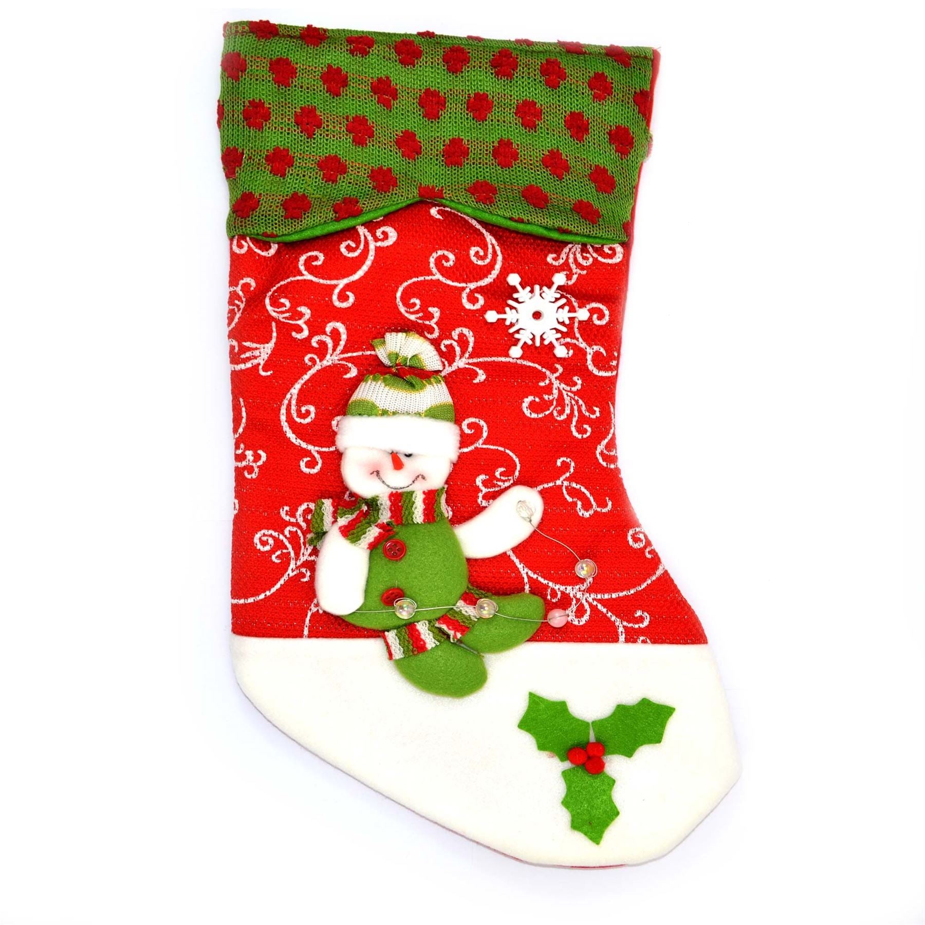 Frono Designer Christmas Stocking Xmas Socks Decorations Christmas Decoration