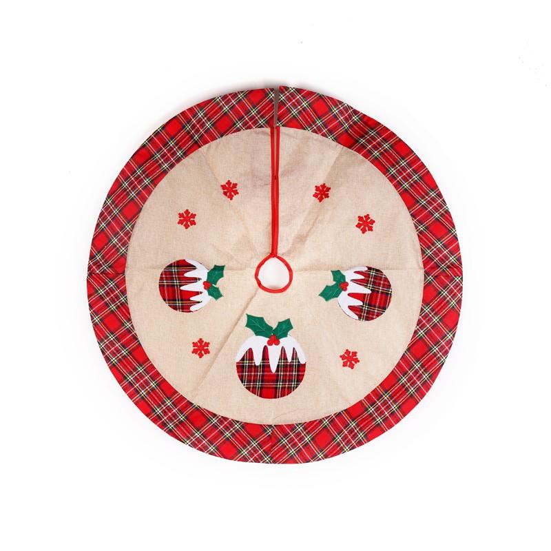 Christmas Tree Skirt Pudding 86 Cm