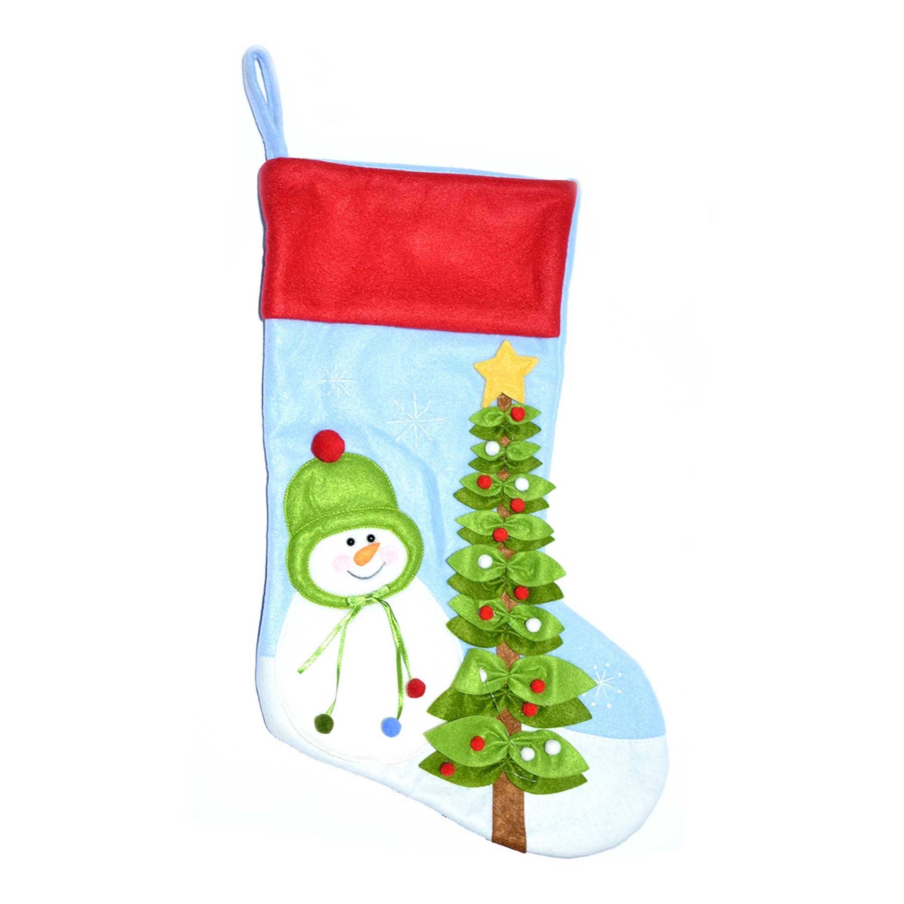 Luxurious Christmas Santa Stocking High Quality Designer 45Cmx20.5Cm
