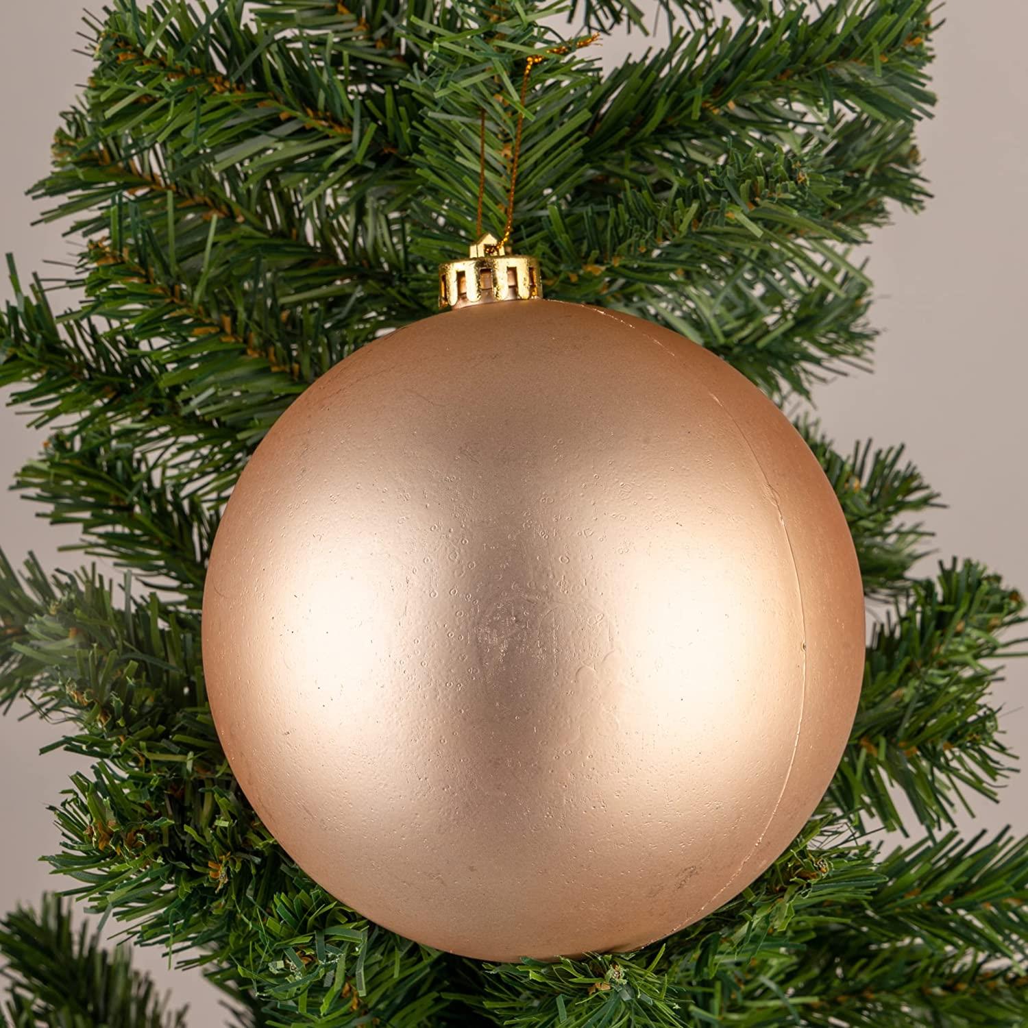 Baubles Champagne 15Cm-3Pcs Pvc