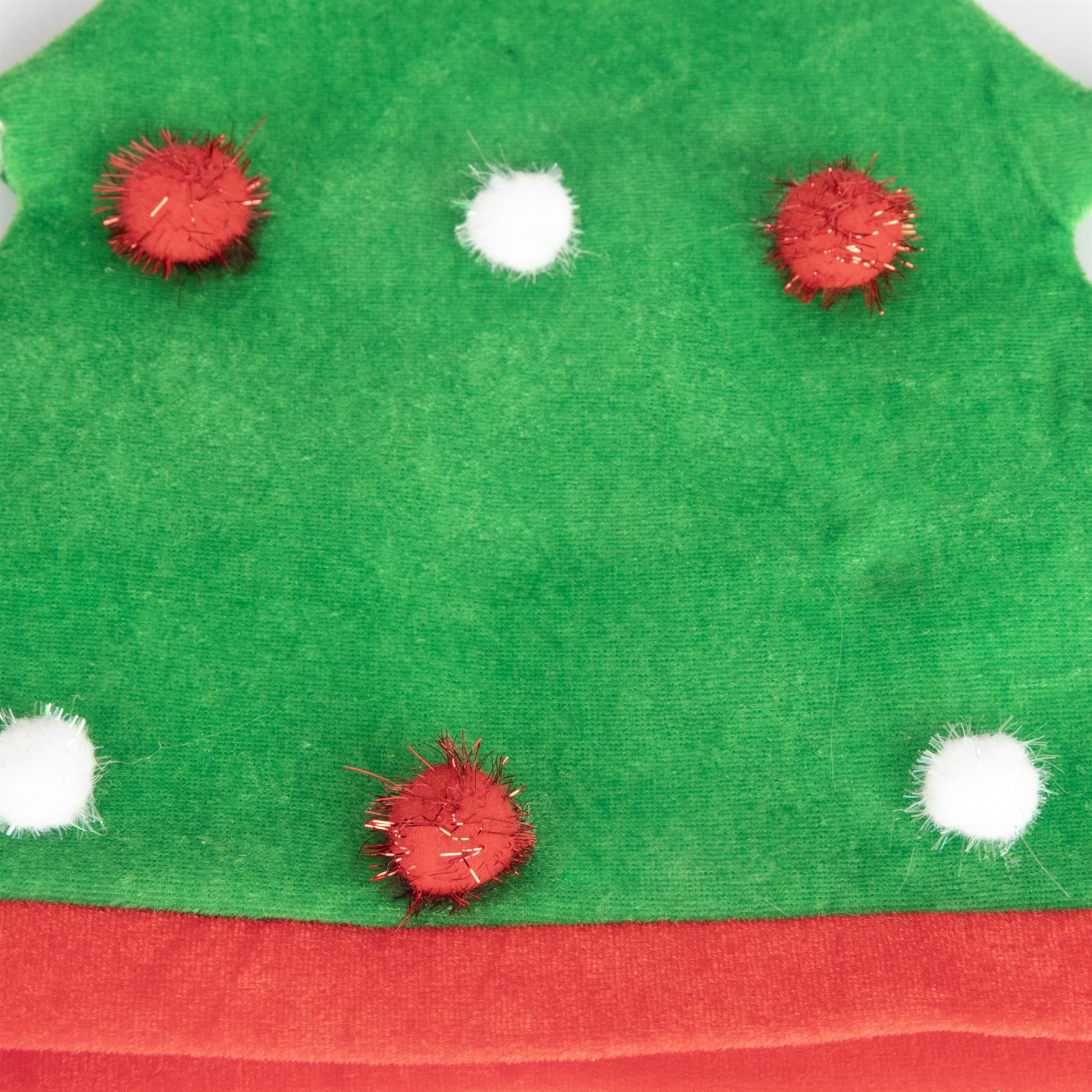 Xmas Tree Hat Green 37Cm