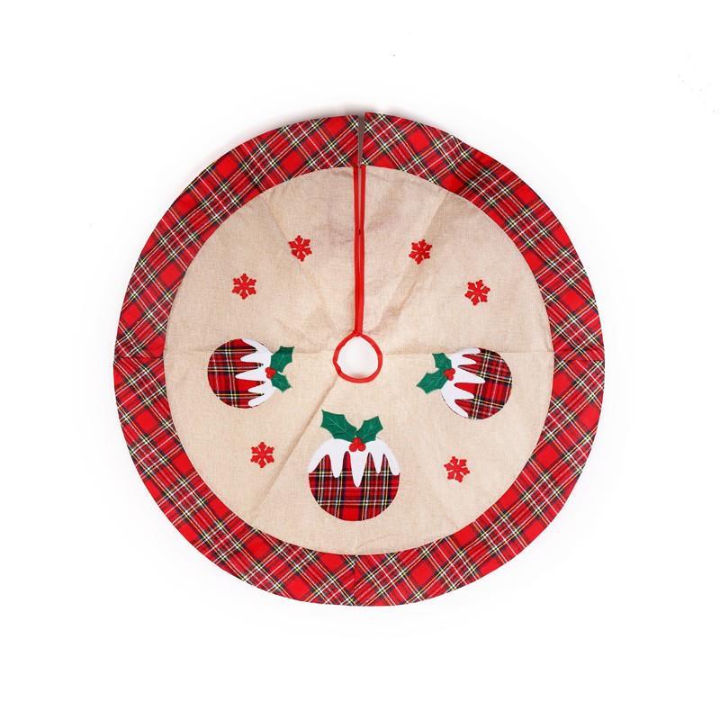 Christmas Tree Skirt Pudding 86 Cm