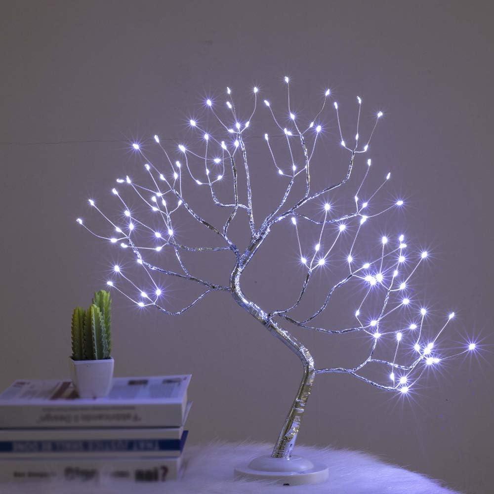 Usb Bonsai Tree 108 Leds Cw 50Cm