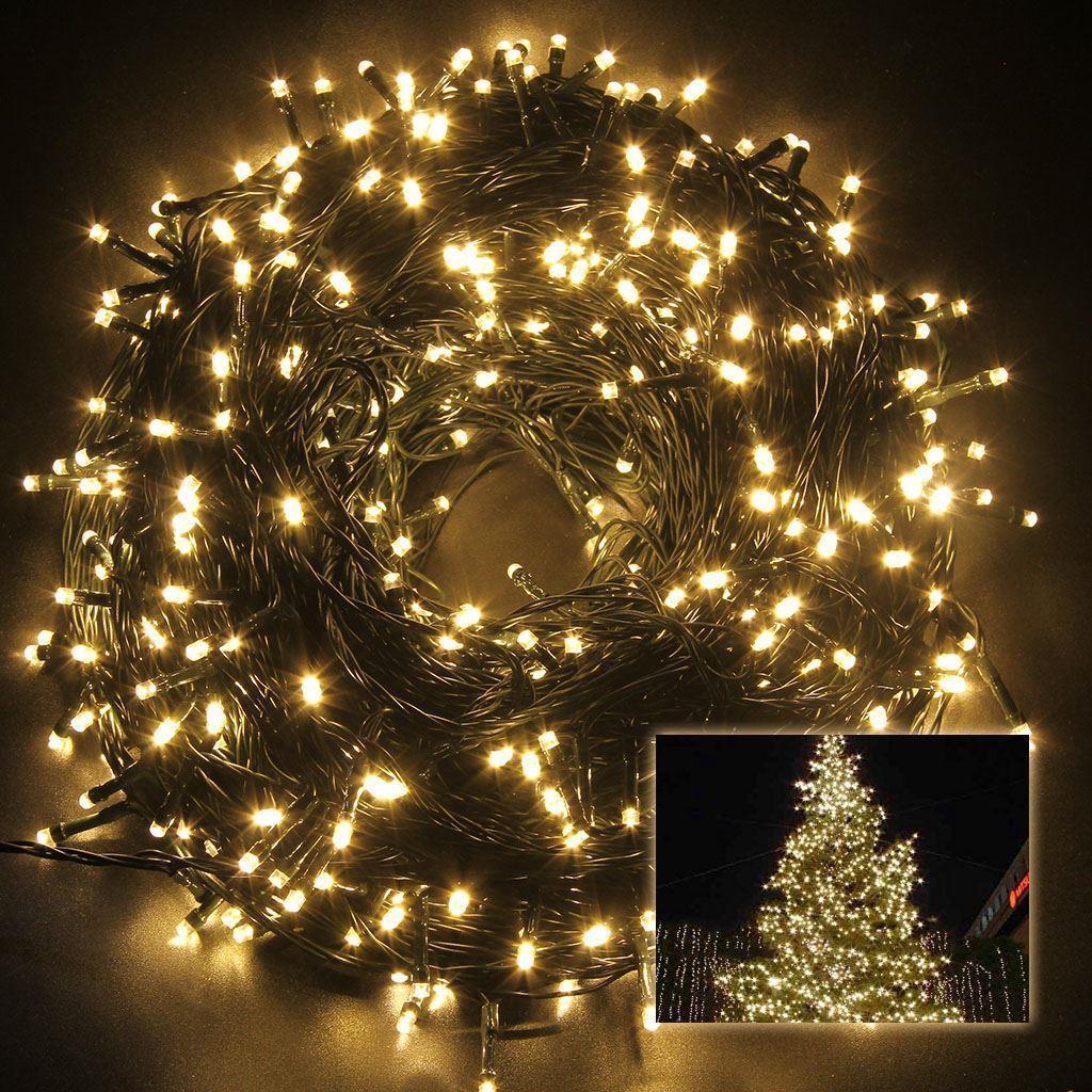 1500 LED Fairy Lights Christmas Outdoor Main Plug-In Xmas Home Garden Tree Decor