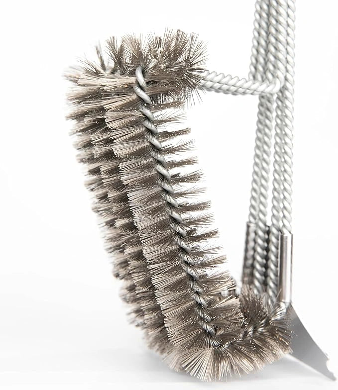 18inch Barbecue Cleaning Brush & Scraper for Grill Stainless Steel