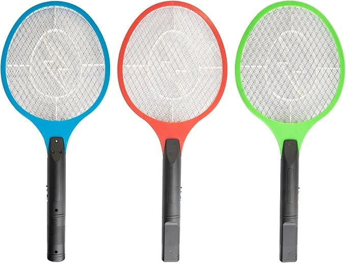 USB Rechargeable Electric Fly Swatter Racket 49x21cm