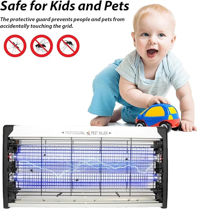 LED Tube Mains Operated Pest Killer 8W 1200V - 50x6x24cm