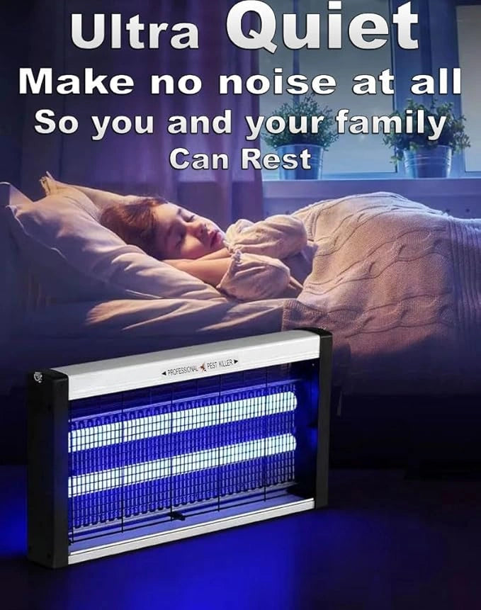 LED Tube Mains Operated Pest Killer 8W 1200V - 50x6x24cm