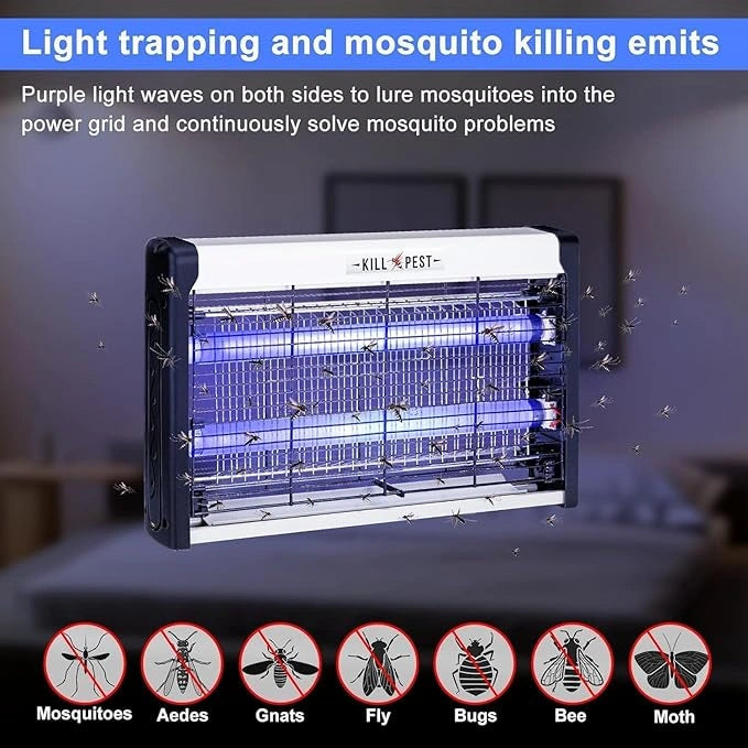 UV Tube Mains Operated Pest Killer 30W 1500V - 48x6x25cm