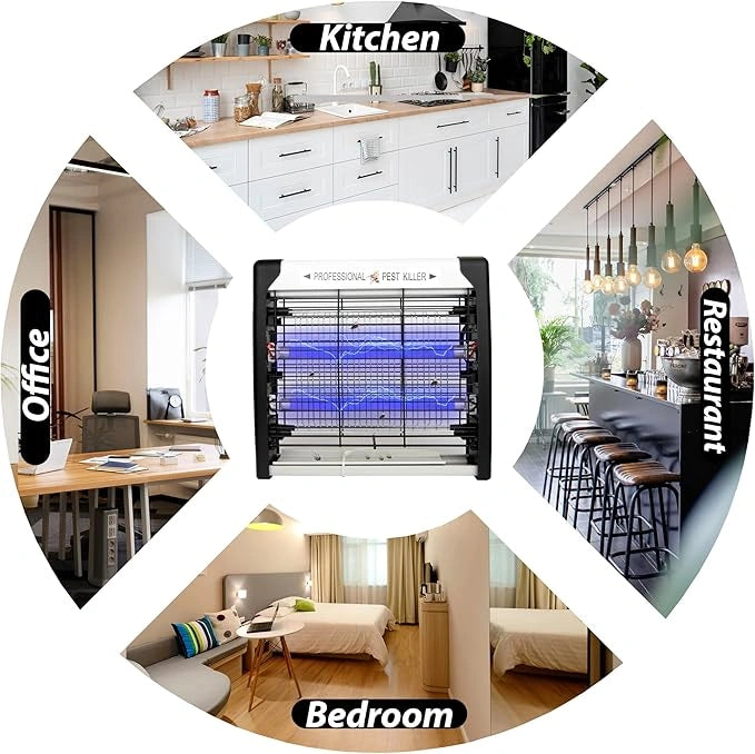 UV Tube Mains Operated Pest Killer 40W 1500V - 63.5x6x25cm