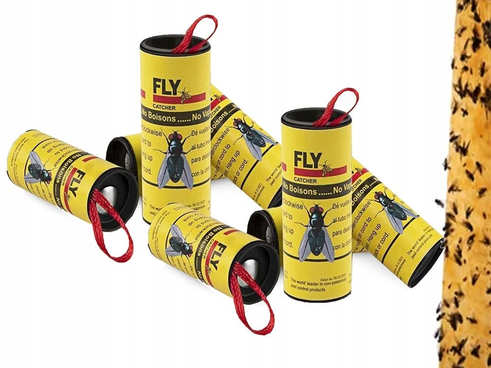 54pcs Pesticide Free Sticky Fly Catchers 78cm