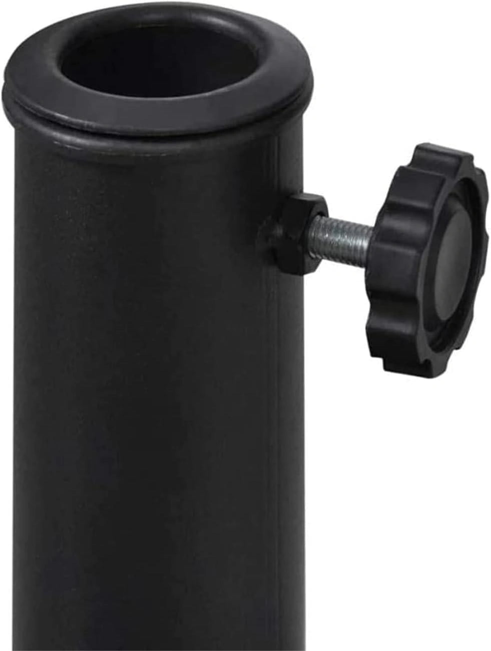 9Kg Black Round Cast Iron Effect Parasol Base