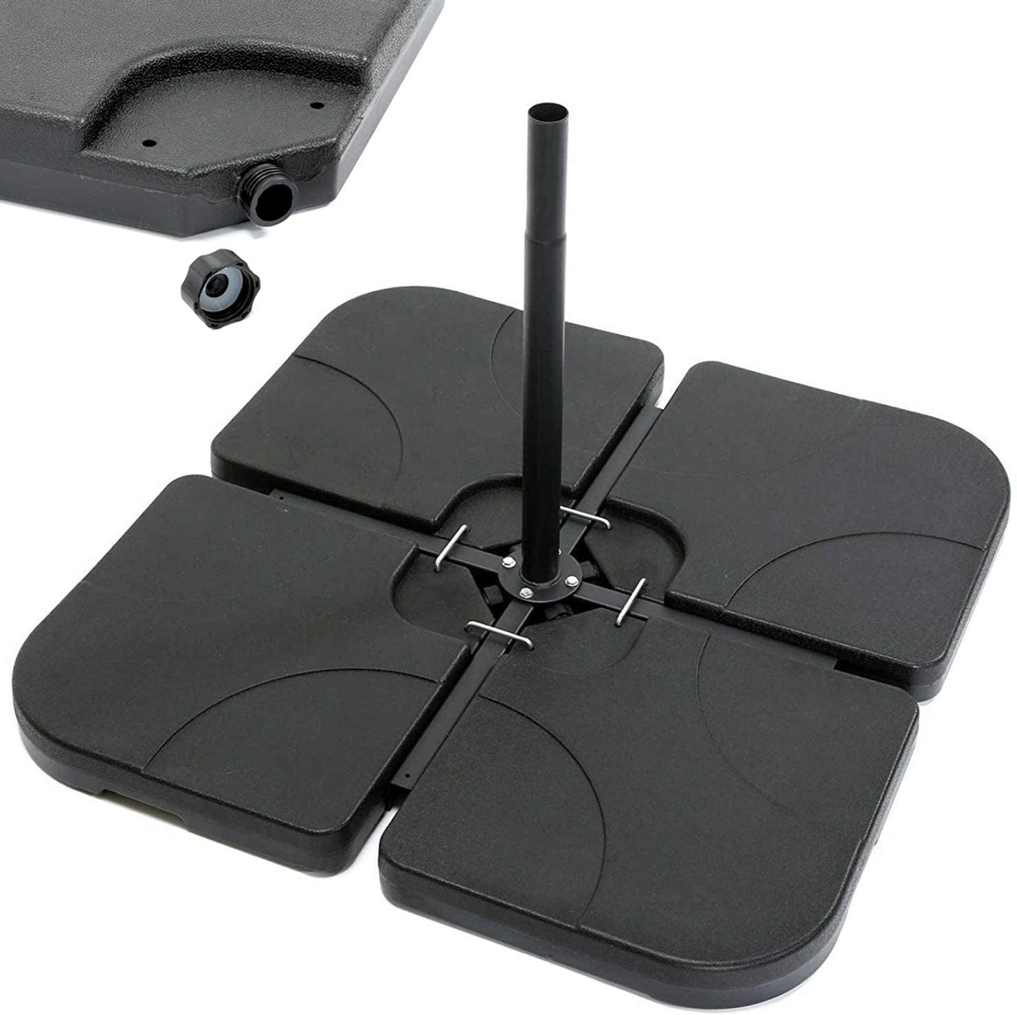 Parasol umbrella square stand 103.5x103.5x7.5CM