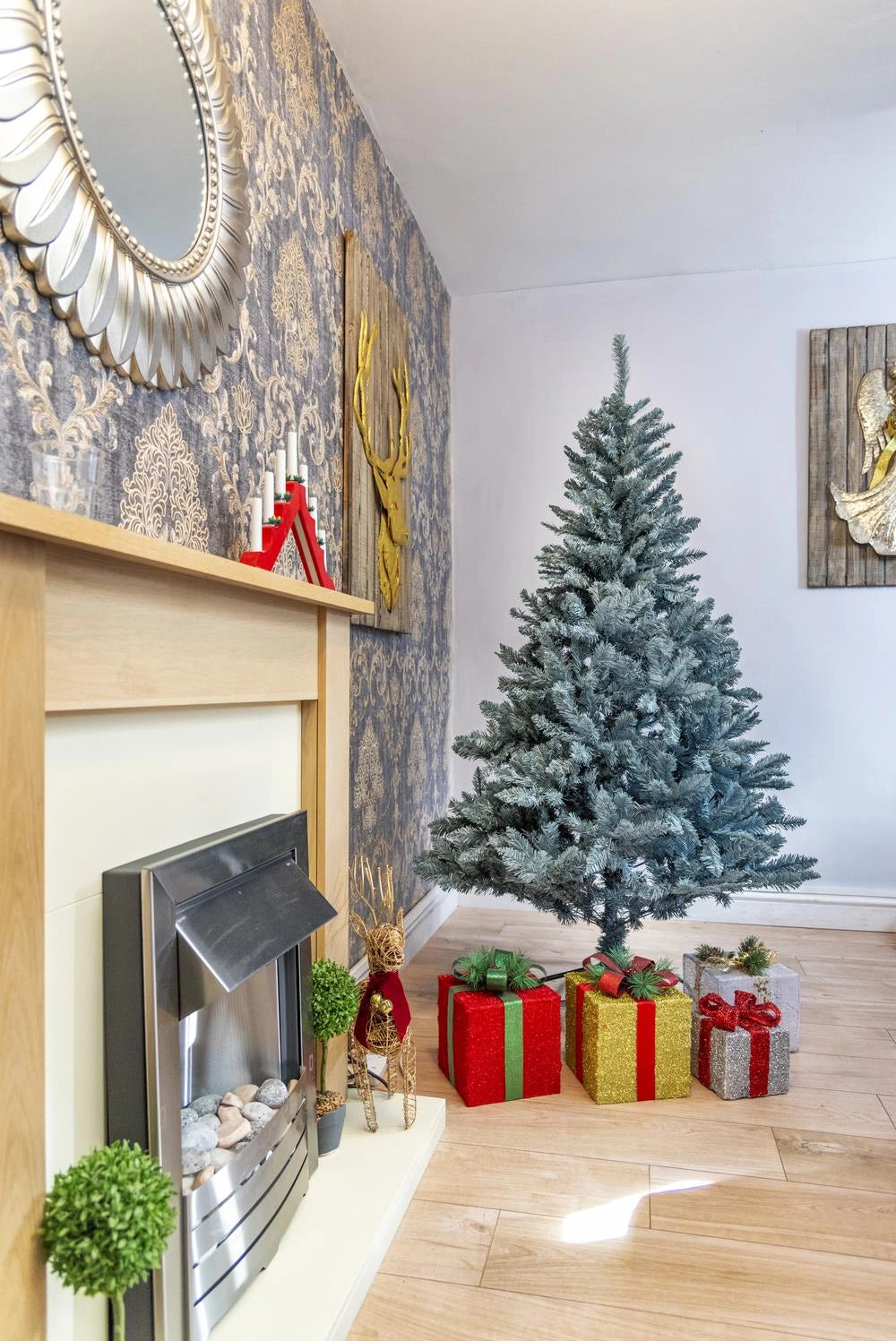 4ft Imperial Pine Frosty Green Christmas Tree