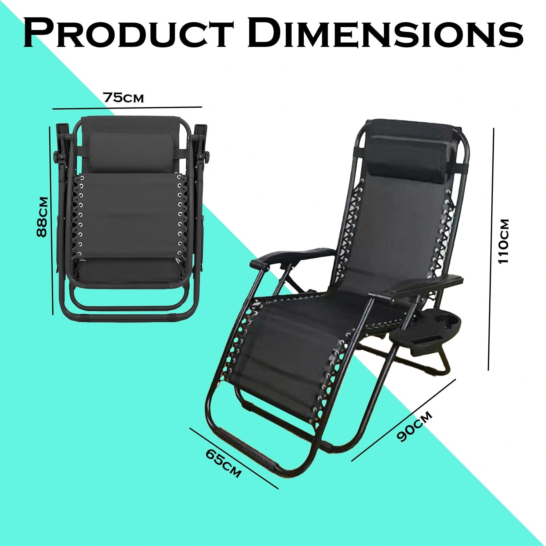 Zero Gravity Chair Set Of 2