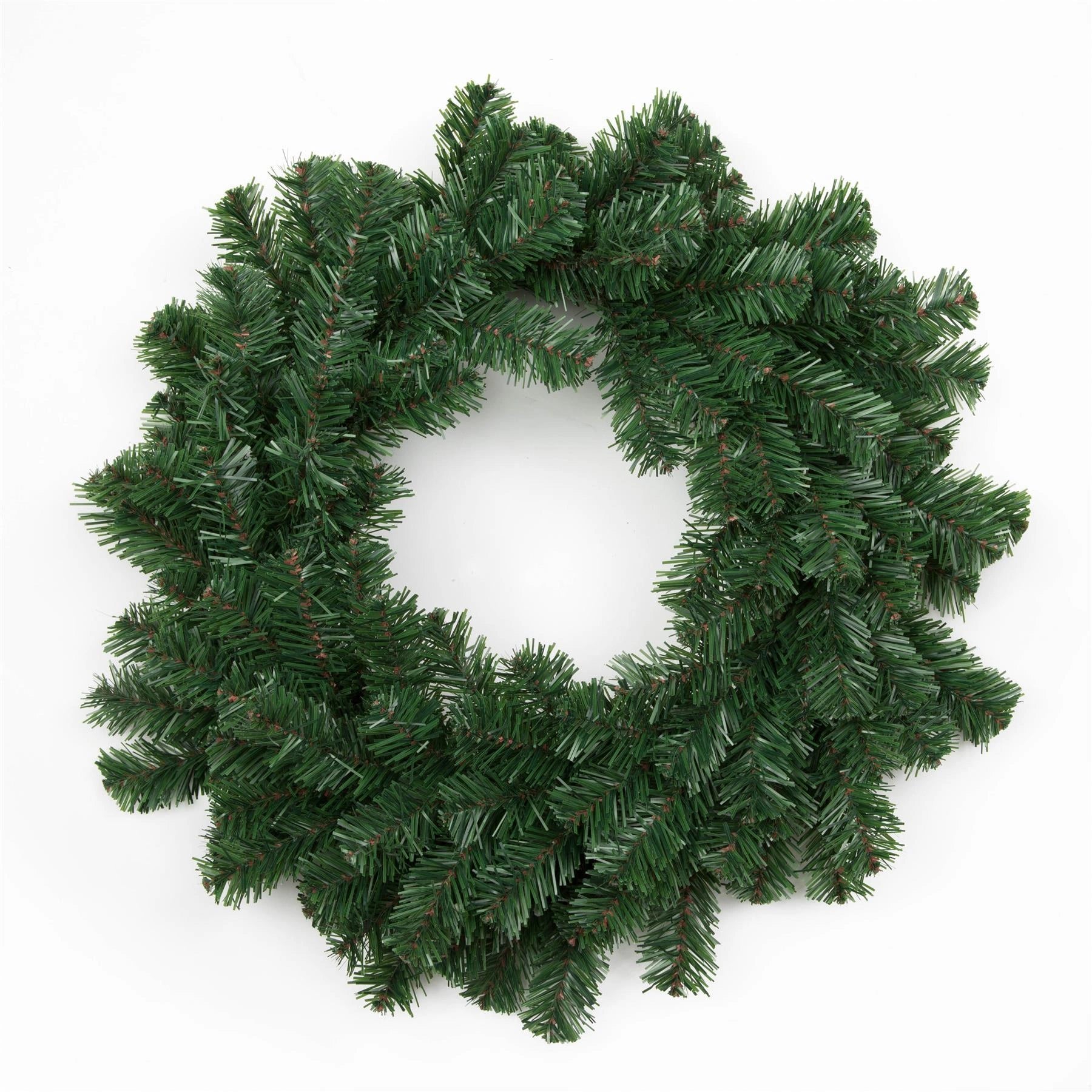 Plain Alaskan Pine Green Wreath 55Cm