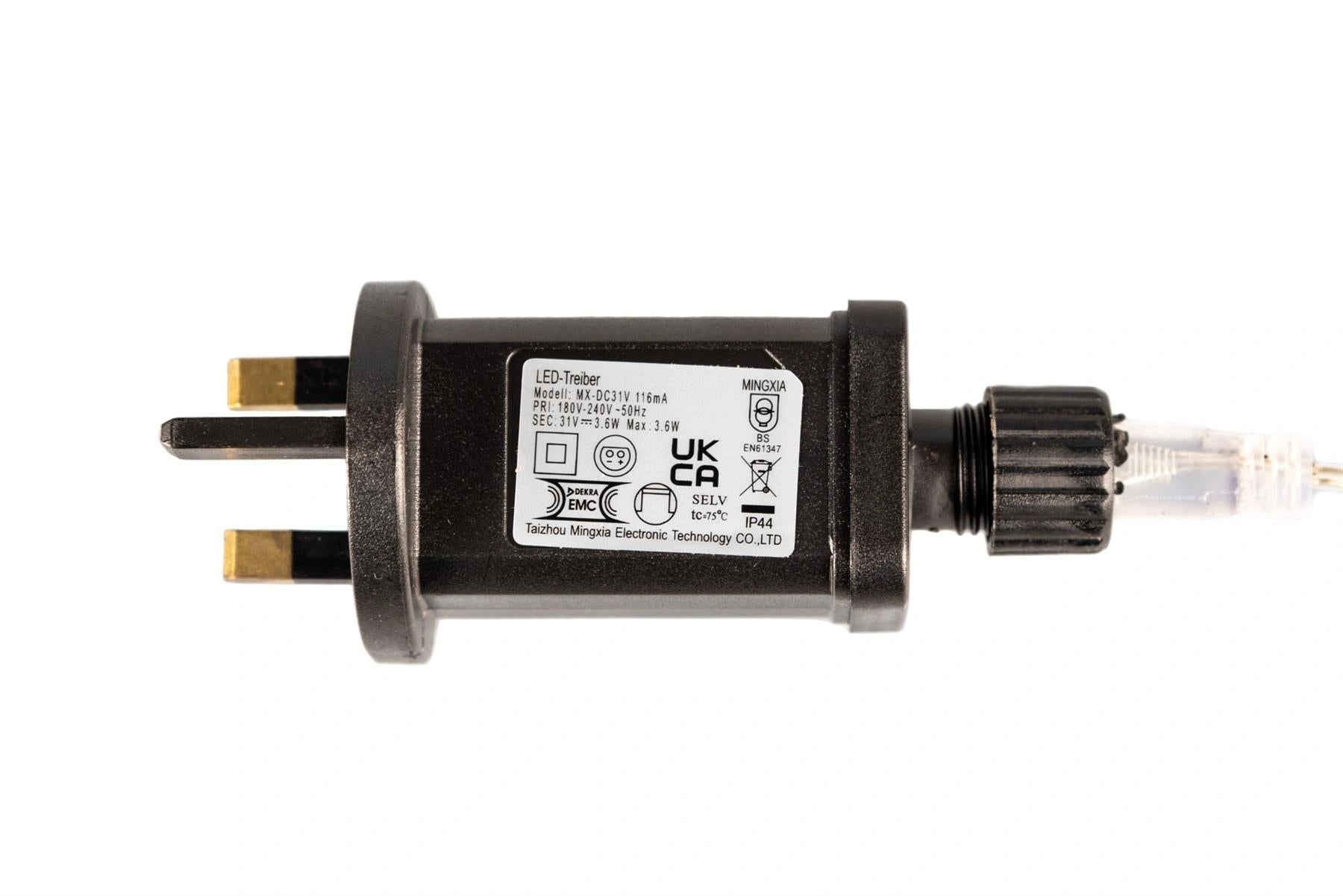 4 Christmas Candy Cane Stakes Lights Garden Pathway Outdoor LED Xmas Decor 72cm