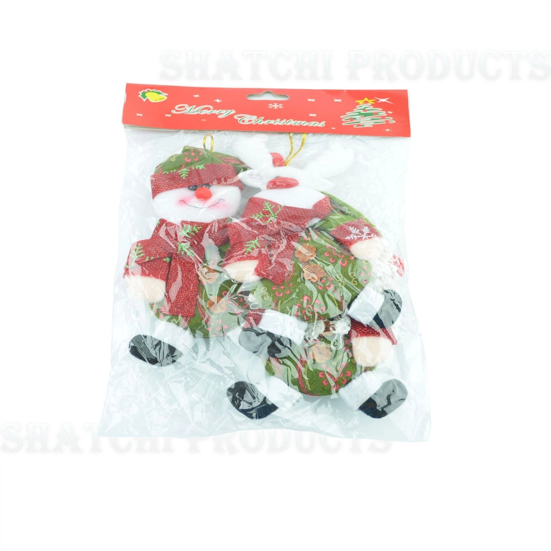 Christmas Tree Hanging Ornaments Teddy baubles Xmas Home Decorations