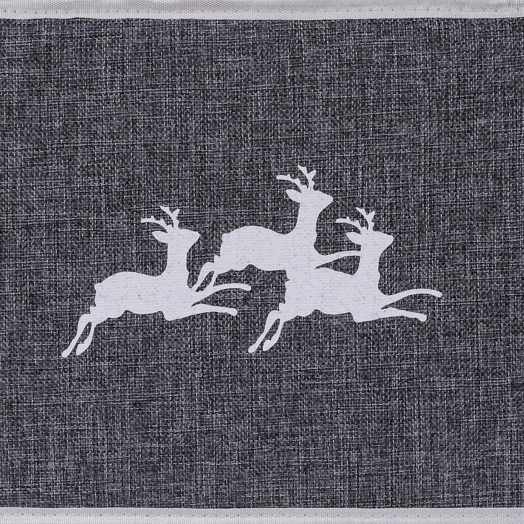 Christmas Tree Collar Foldable Stand Cover Grey Skirt Xmas Tree Decor 26.8''