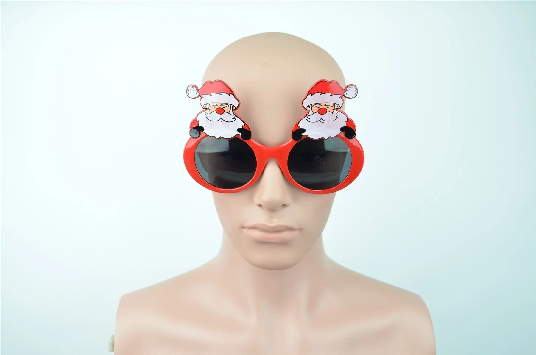 Santa Novelty Glasses Theatrical Dress up Costume Summer Funny Eye wear