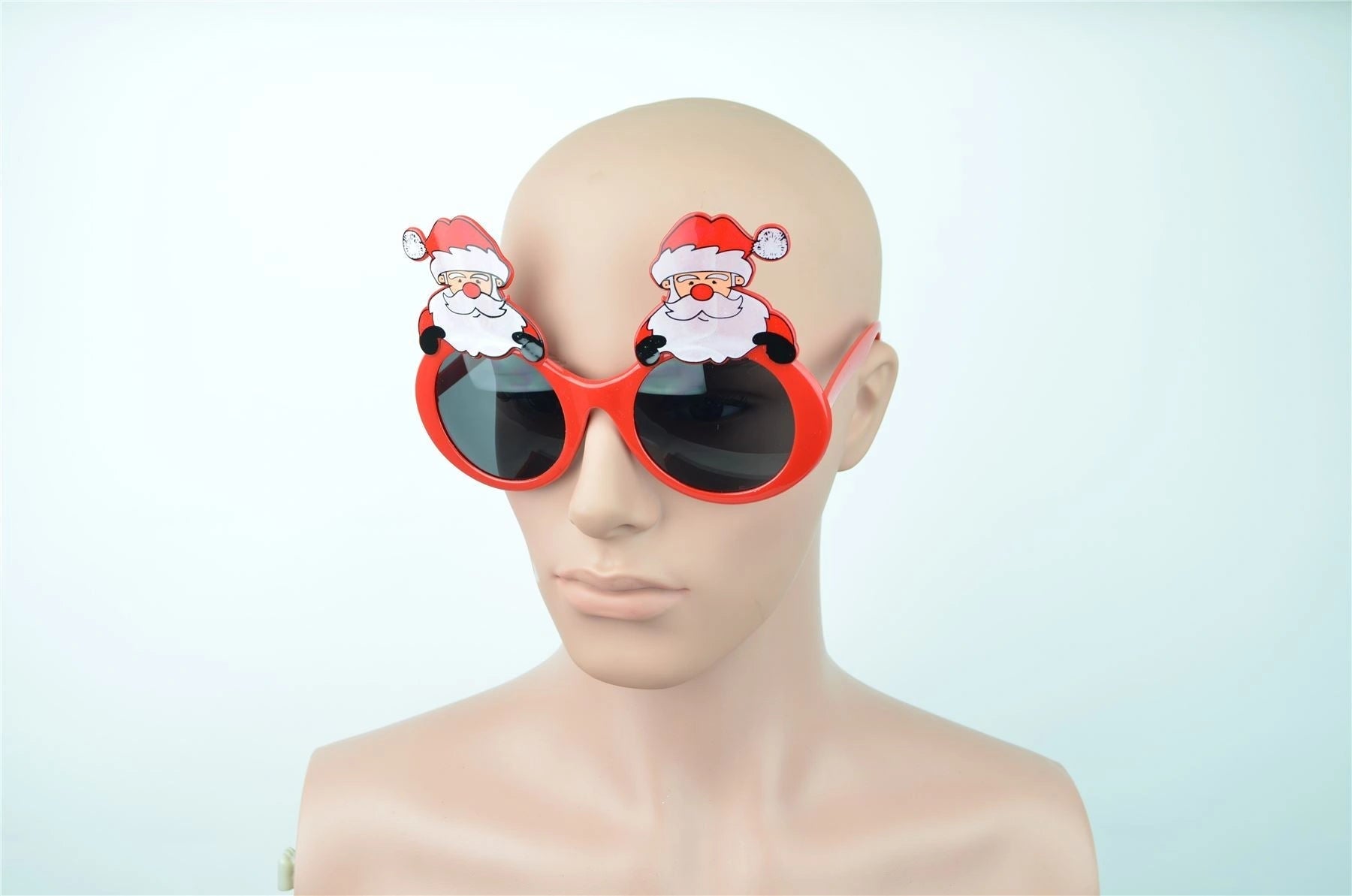 Santa Novelty Glasses Theatrical Dress up Costume Summer Funny Eye wear