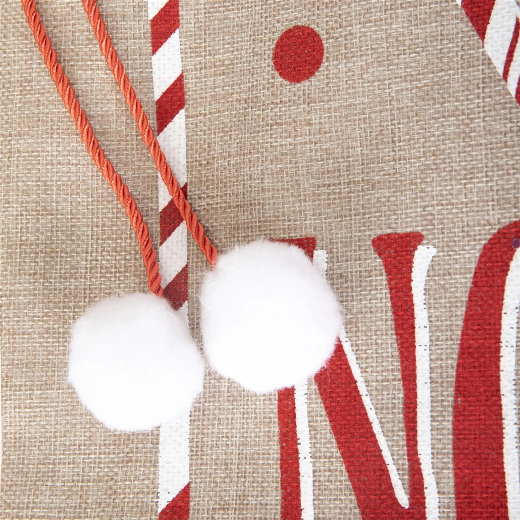 Christmas Santa Sack Large Hessian Stocking Traditional Xmas Gift Bags 60X78cm