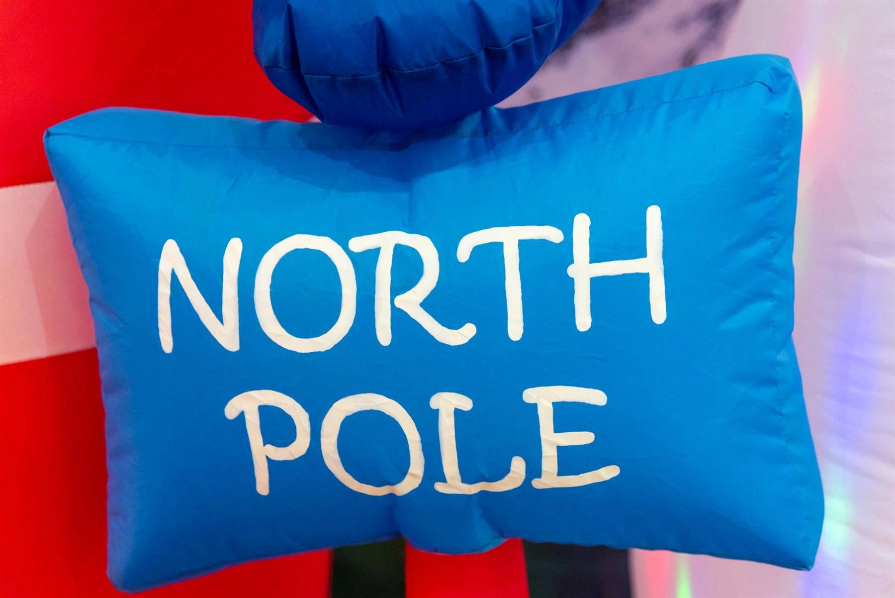 Outdoor Christmas Decoration Inflatable Snowman 2.4m with Disco LED Lights