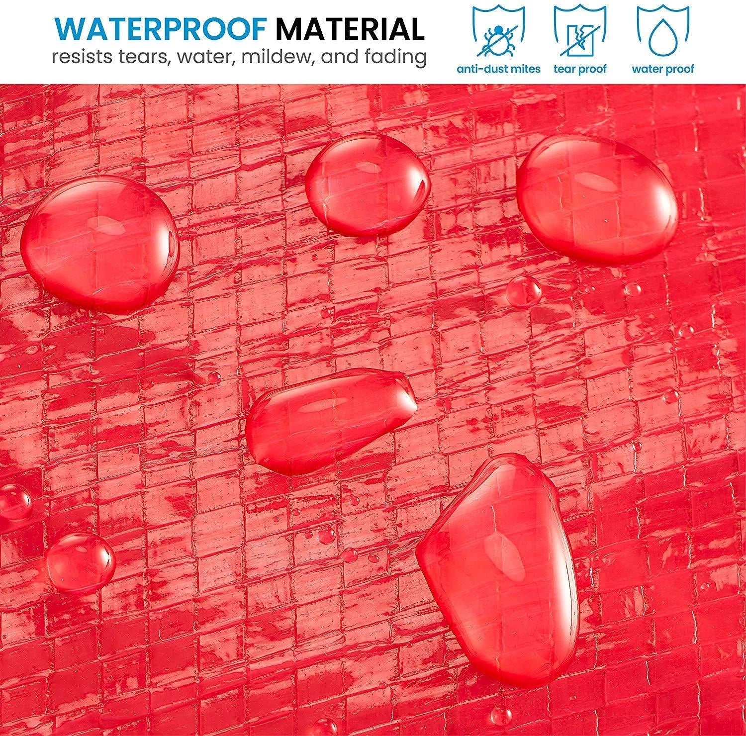 125cm Christmas Tree Storage Bags Waterproof Durable Zippered Container Large