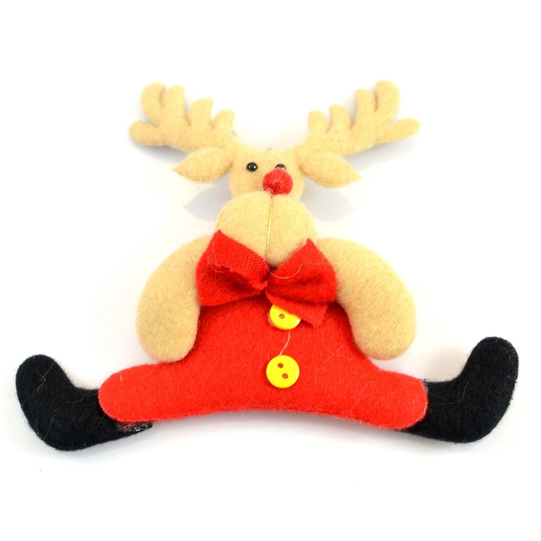 Christmas Tree Hanging Ornament Novelty Stocking Filler Teddy Xmas Home Decor X3