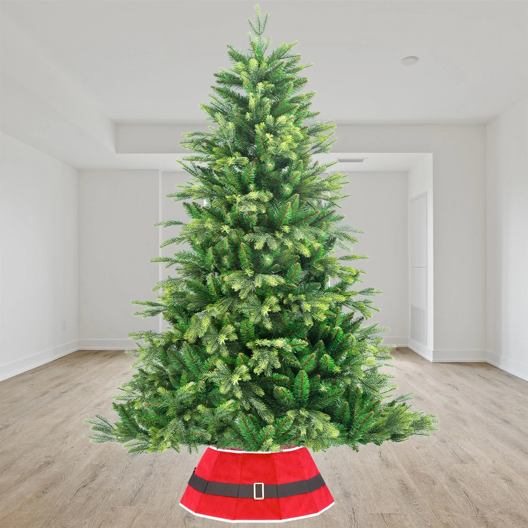 Christmas Tree Collar Foldable Stand Cover Santa Skirt Xmas Tree Decor 26.8''