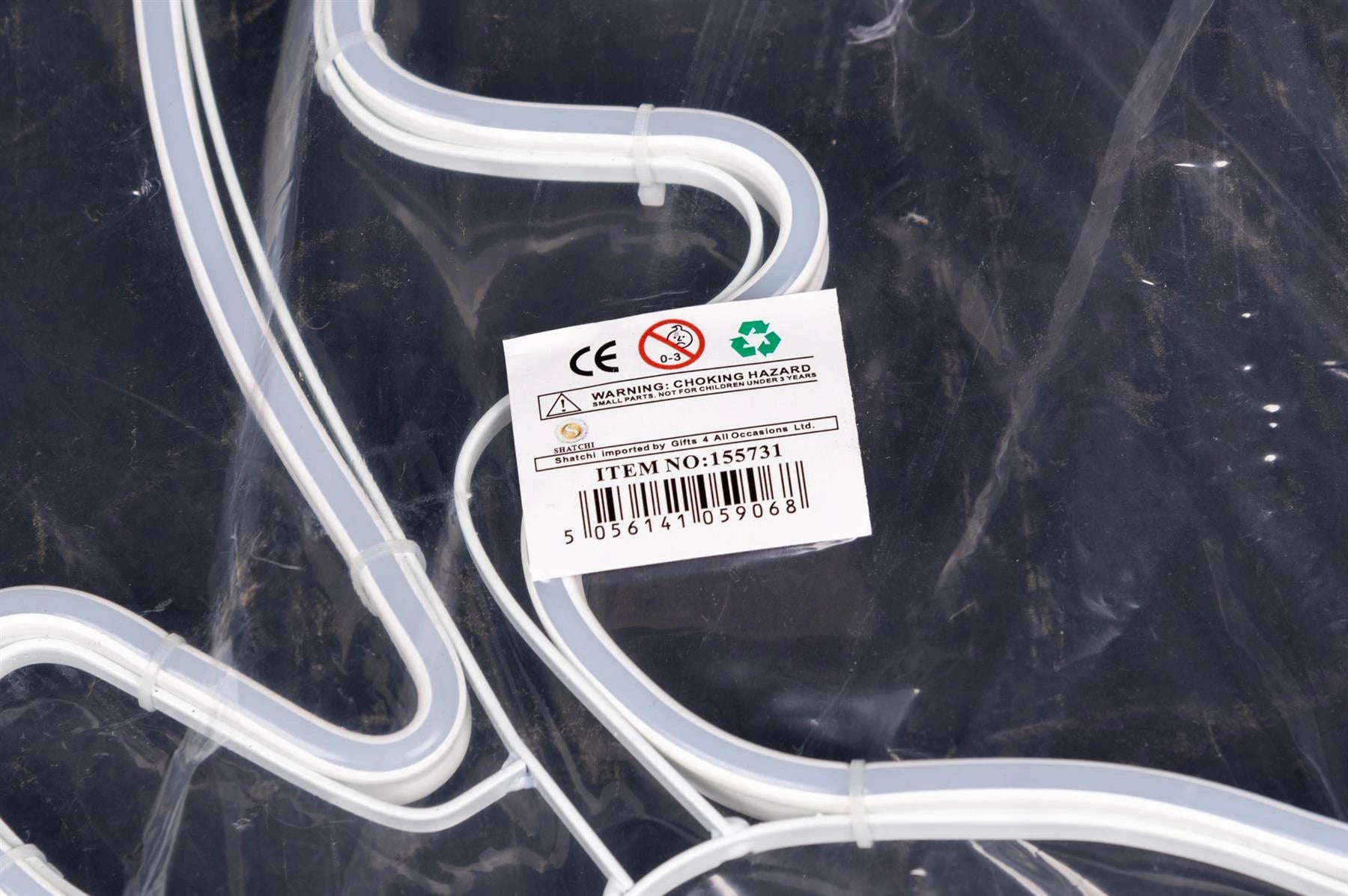 Neon Rope Light Silhouette Christmas Reindeer Calf Outdoor Wall Garden Decor UK