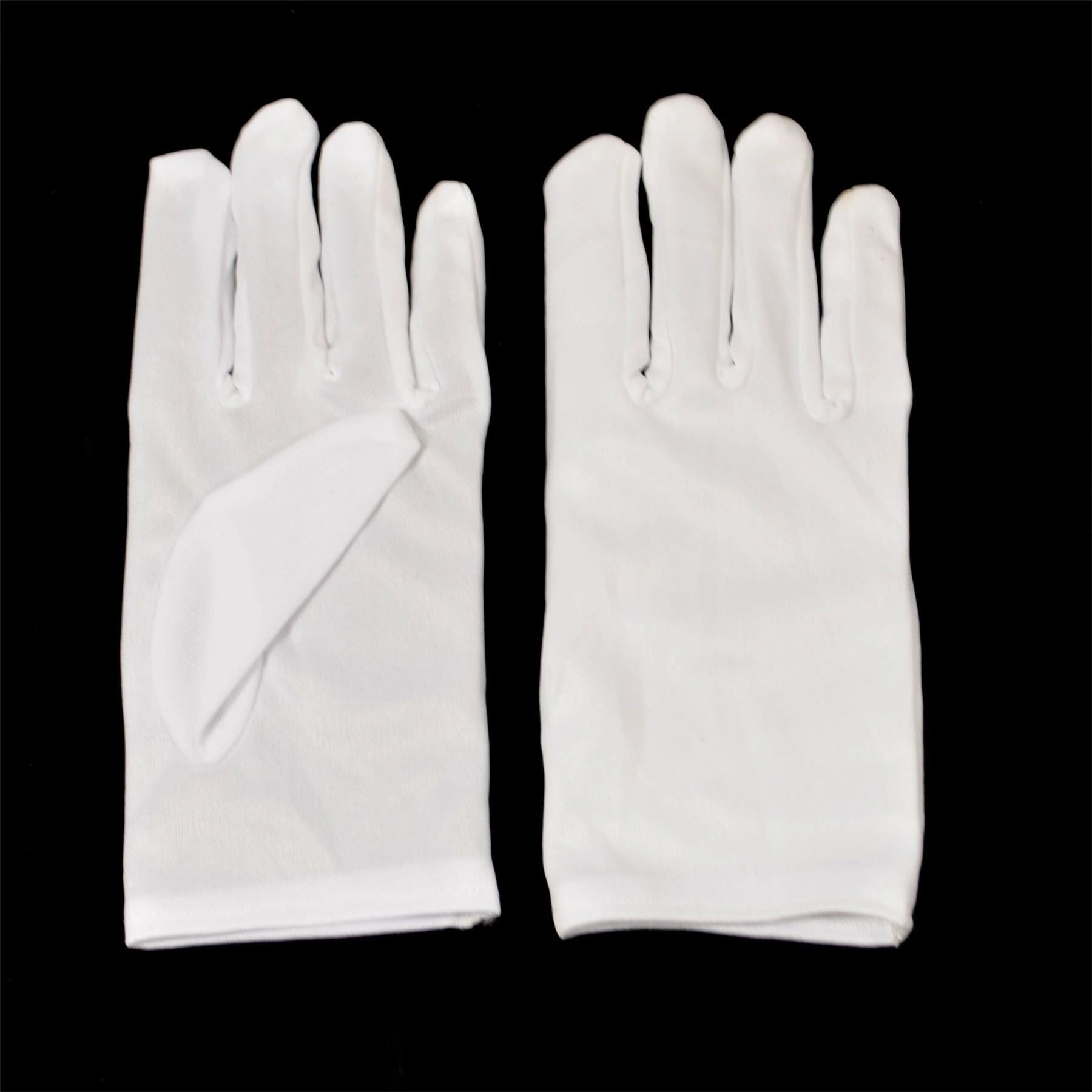 White Short Gloves Halloween Santa Captain Clown Men Women Fancy Dress Costume