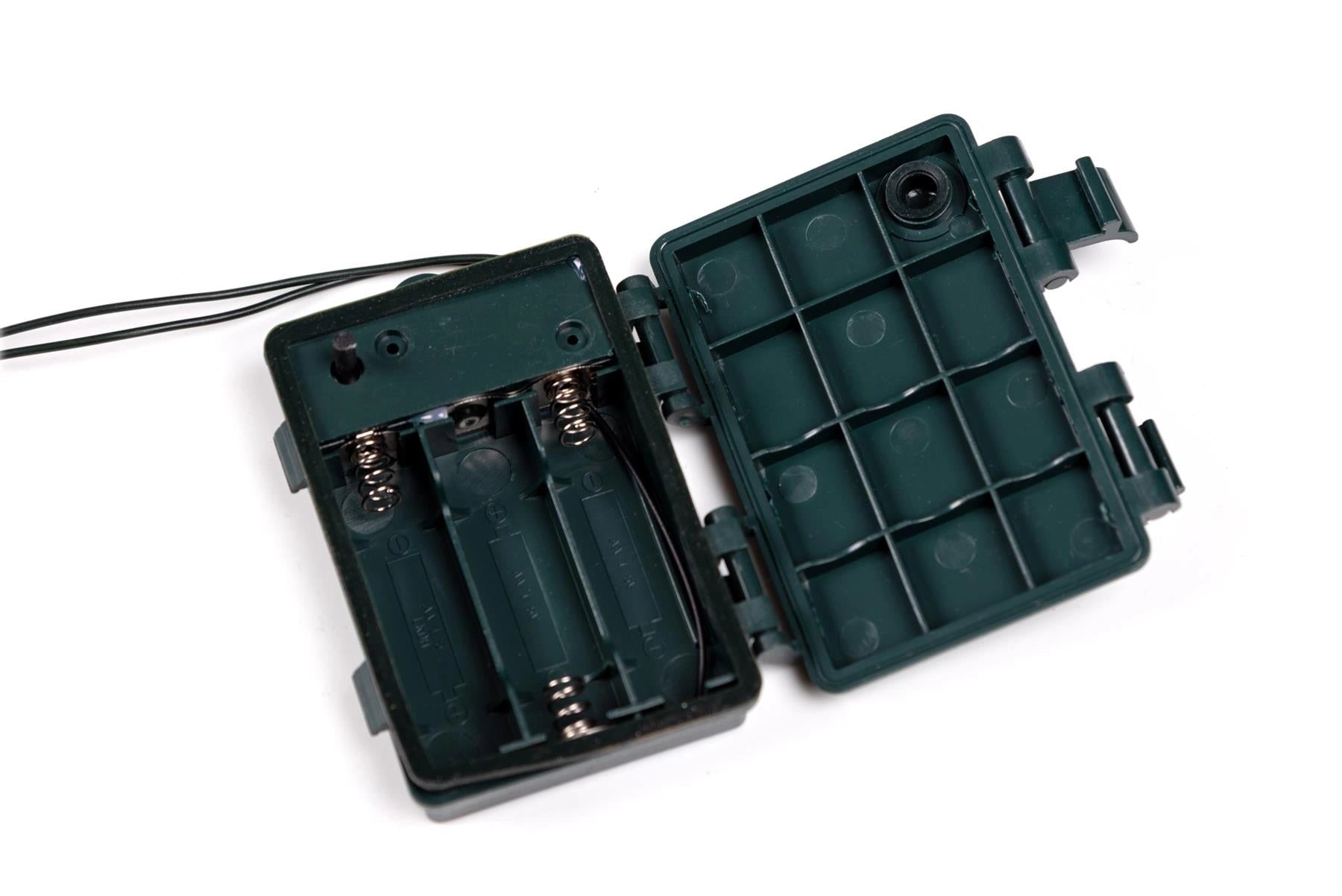 Green Christmas Wreath Pre Lit Artificial Bushy Wall Door XMAS Home Decor 55CM