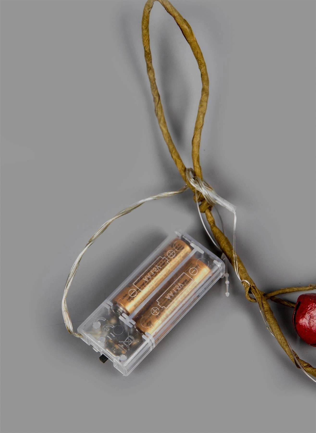 Christmas Wall Home Decorative Hanging LED Red Bells Xmas Home Party Decorations