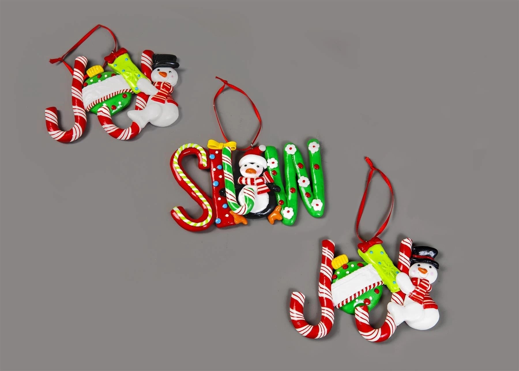 Hanging Decoration Christmas Word Noel Joy Snow XMAS Tree Wall Home Ornaments X3