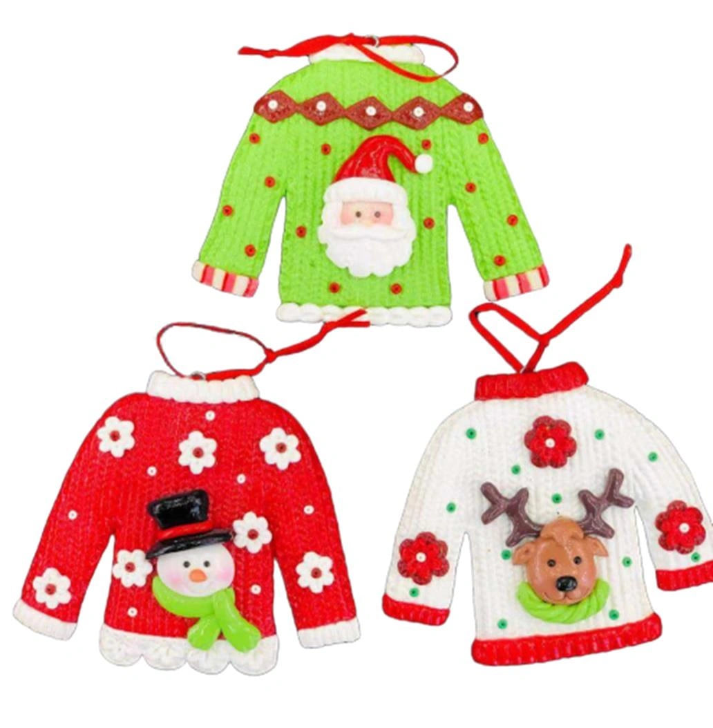 Christmas Tree Santa Reindeer Hanging Wall Decoration Xmas Gifts Home Party 3pc