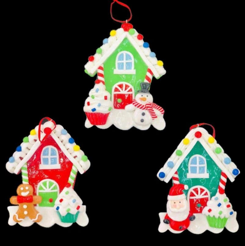 Hanging Decoration Christmas Home Santa Snowman Teddy XMAS Tree Wall OrnamentsX3